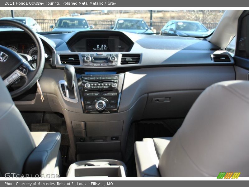 Polished Metal Metallic / Gray 2011 Honda Odyssey Touring