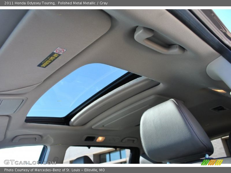 Polished Metal Metallic / Gray 2011 Honda Odyssey Touring