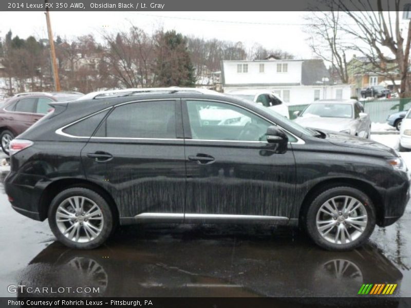 Obsidian Black / Lt. Gray 2014 Lexus RX 350 AWD