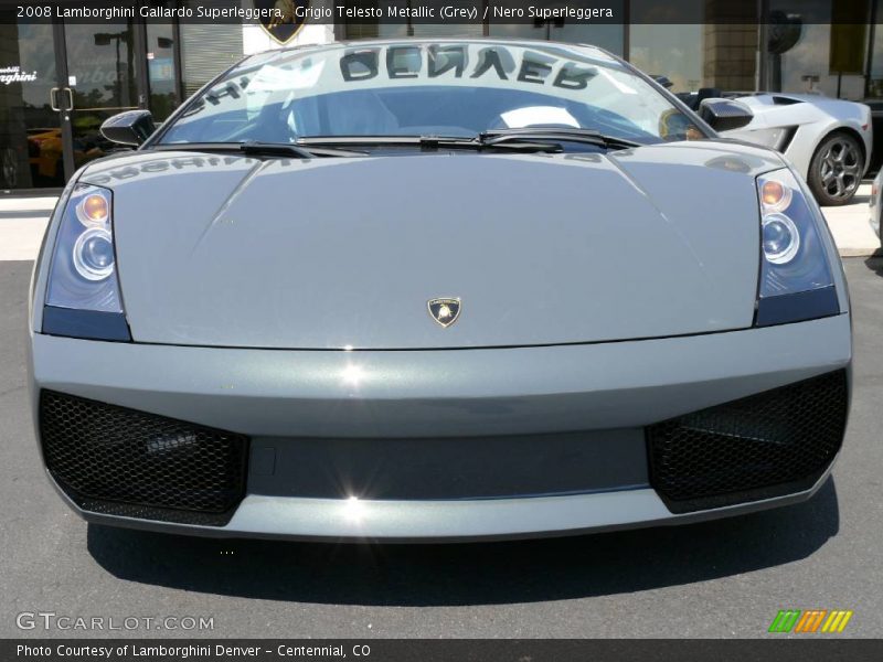 Grigio Telesto Metallic (Grey) / Nero Superleggera 2008 Lamborghini Gallardo Superleggera