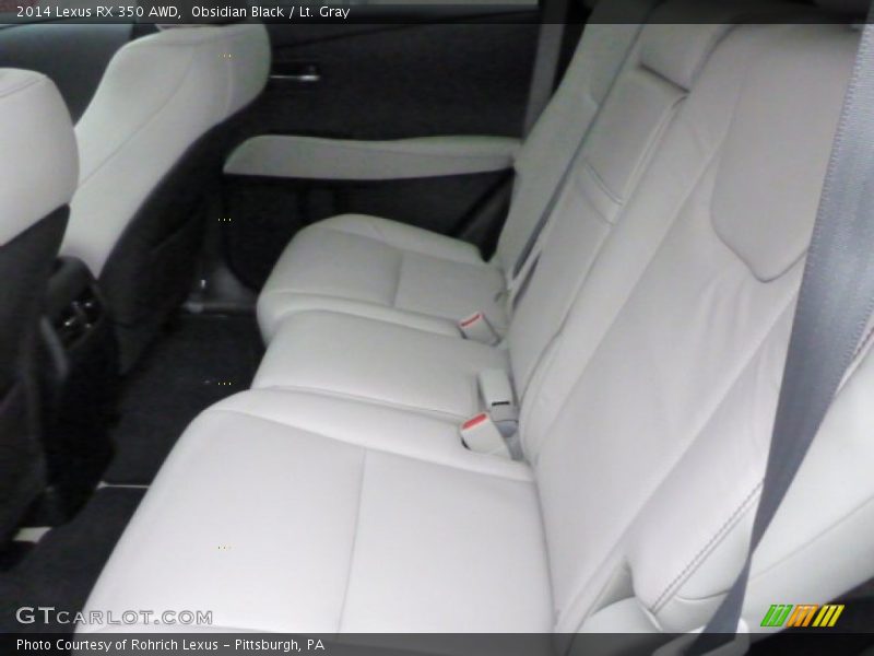 Obsidian Black / Lt. Gray 2014 Lexus RX 350 AWD