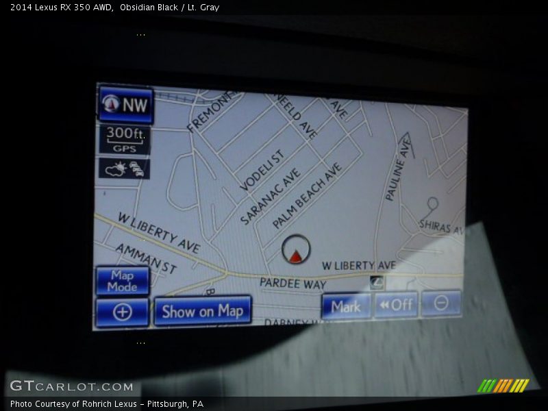 Obsidian Black / Lt. Gray 2014 Lexus RX 350 AWD