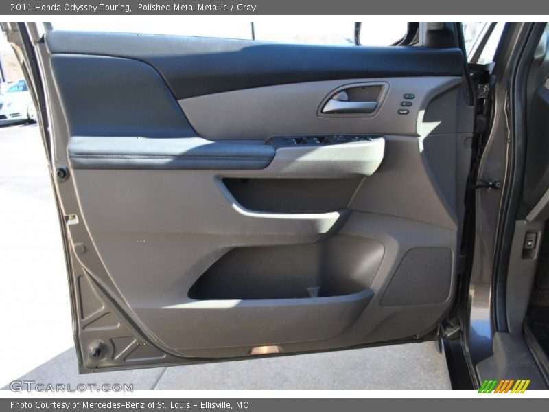 Polished Metal Metallic / Gray 2011 Honda Odyssey Touring