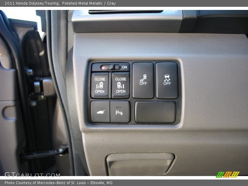 Polished Metal Metallic / Gray 2011 Honda Odyssey Touring