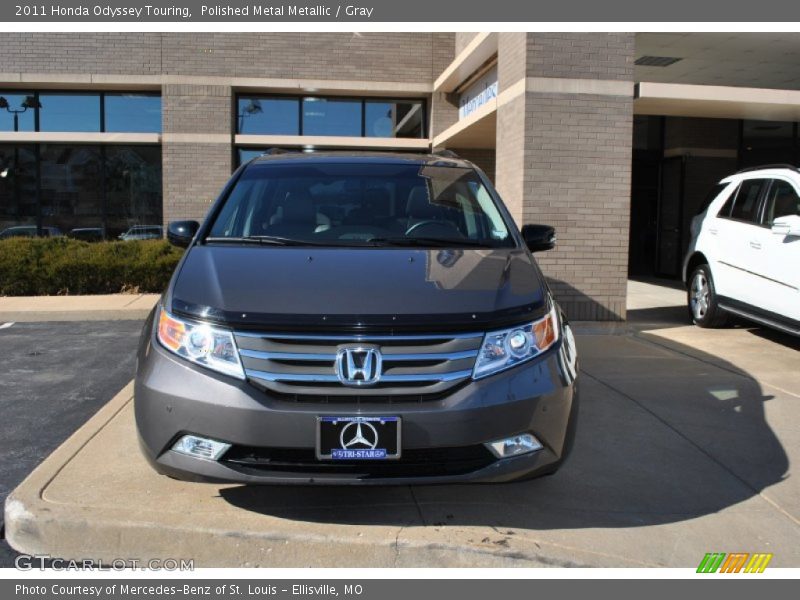 Polished Metal Metallic / Gray 2011 Honda Odyssey Touring