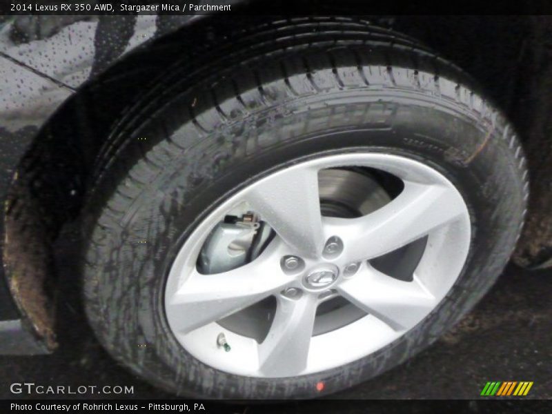 Stargazer Mica / Parchment 2014 Lexus RX 350 AWD