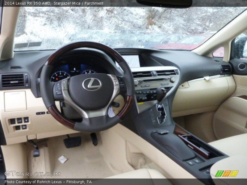 Stargazer Mica / Parchment 2014 Lexus RX 350 AWD