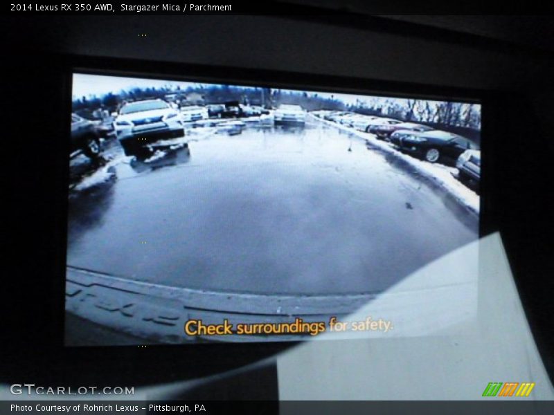 Stargazer Mica / Parchment 2014 Lexus RX 350 AWD