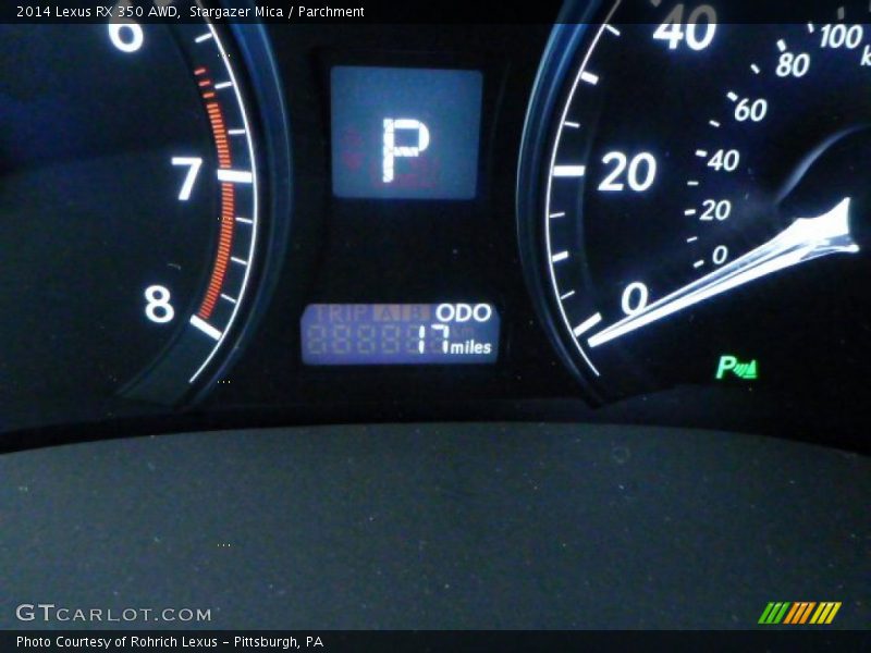 Stargazer Mica / Parchment 2014 Lexus RX 350 AWD