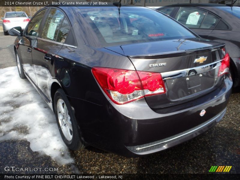 Black Granite Metallic / Jet Black 2014 Chevrolet Cruze LT