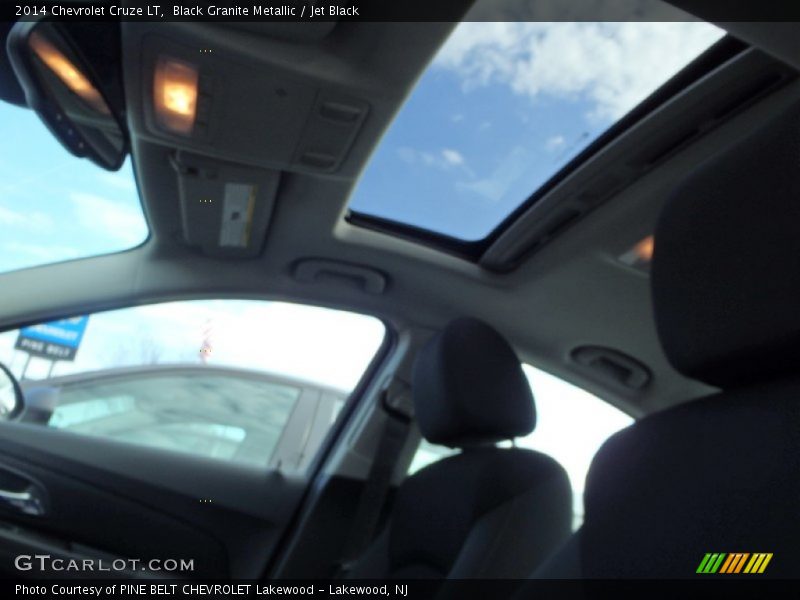 Black Granite Metallic / Jet Black 2014 Chevrolet Cruze LT