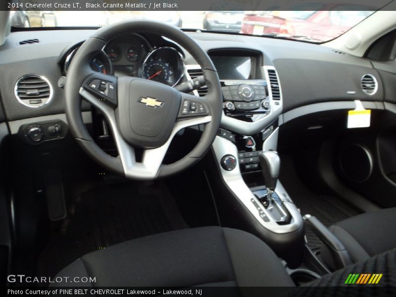 Black Granite Metallic / Jet Black 2014 Chevrolet Cruze LT