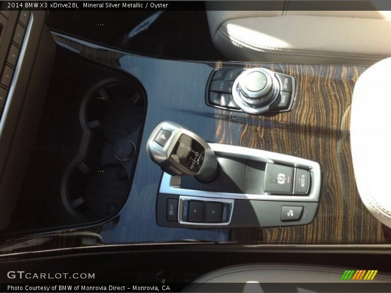 Mineral Silver Metallic / Oyster 2014 BMW X3 xDrive28i