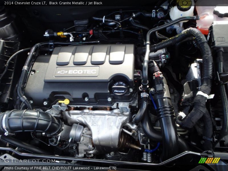 Black Granite Metallic / Jet Black 2014 Chevrolet Cruze LT