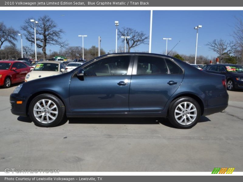 Blue Graphite Metallic / Titan Black 2010 Volkswagen Jetta Limited Edition Sedan