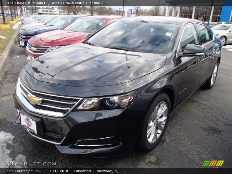 Ashen Gray Metallic / Jet Black 2014 Chevrolet Impala LT