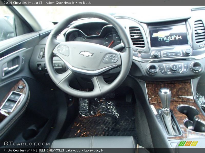 Ashen Gray Metallic / Jet Black 2014 Chevrolet Impala LT