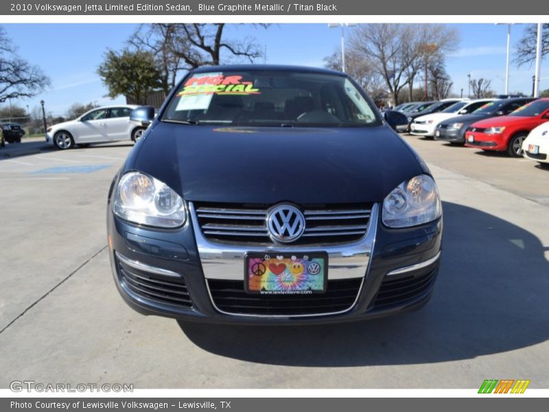 Blue Graphite Metallic / Titan Black 2010 Volkswagen Jetta Limited Edition Sedan