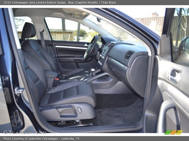Blue Graphite Metallic / Titan Black 2010 Volkswagen Jetta Limited Edition Sedan