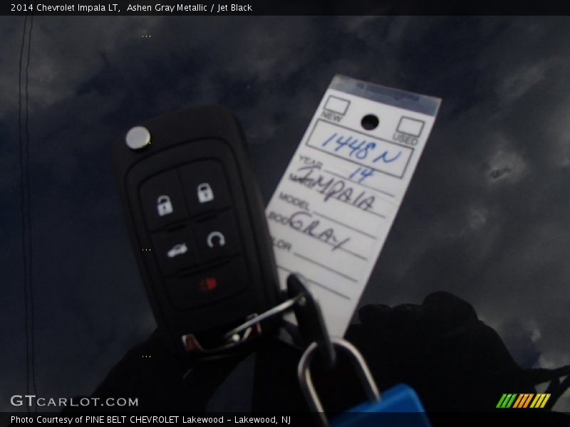 Ashen Gray Metallic / Jet Black 2014 Chevrolet Impala LT