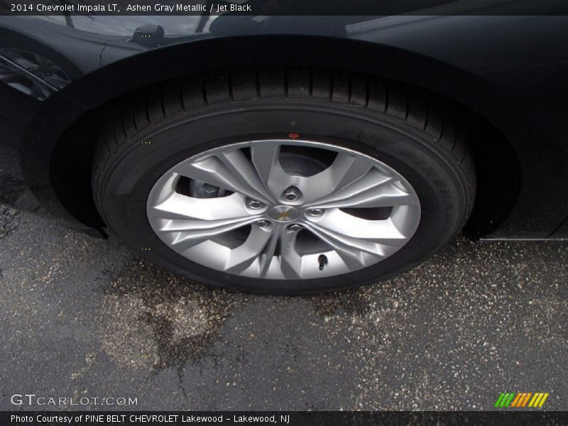 Ashen Gray Metallic / Jet Black 2014 Chevrolet Impala LT
