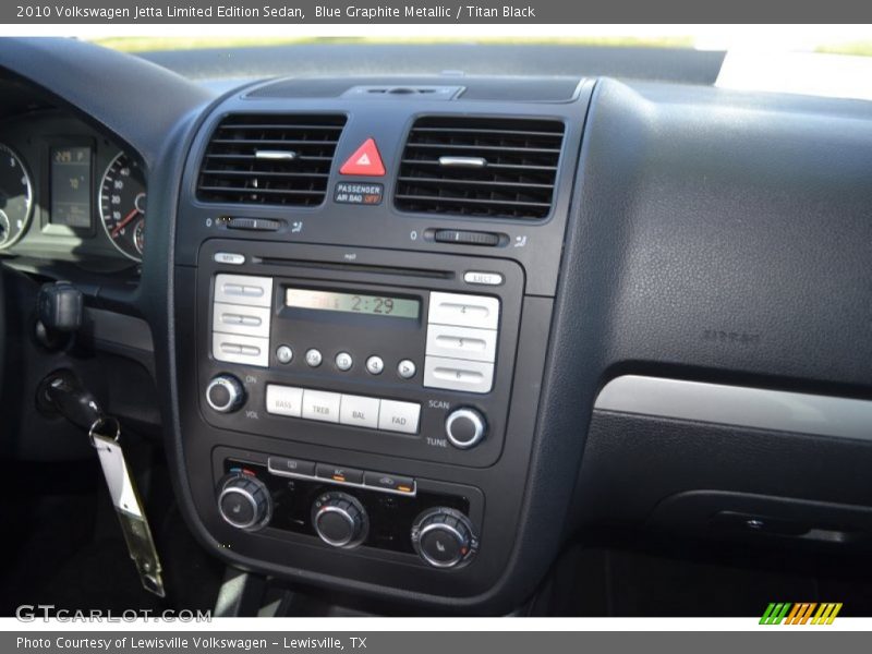 Blue Graphite Metallic / Titan Black 2010 Volkswagen Jetta Limited Edition Sedan