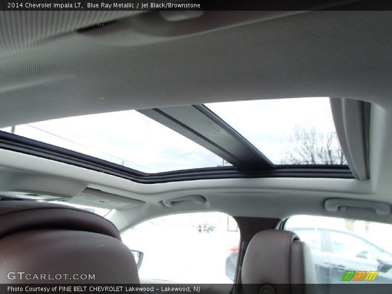 Blue Ray Metallic / Jet Black/Brownstone 2014 Chevrolet Impala LT