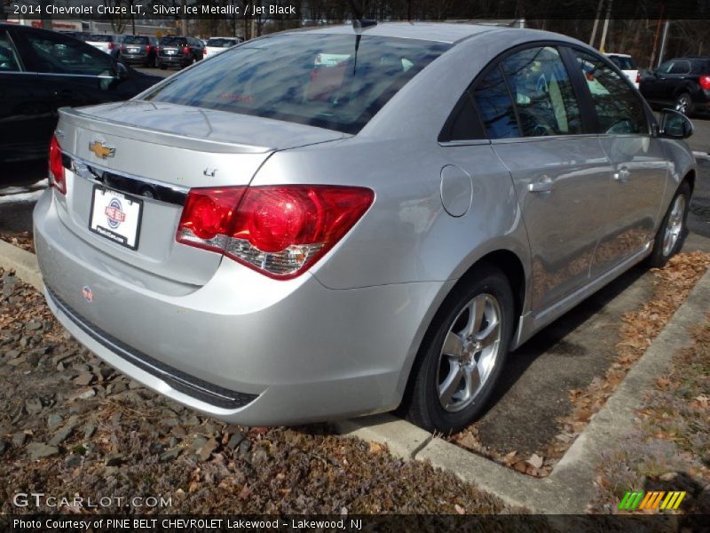 Silver Ice Metallic / Jet Black 2014 Chevrolet Cruze LT