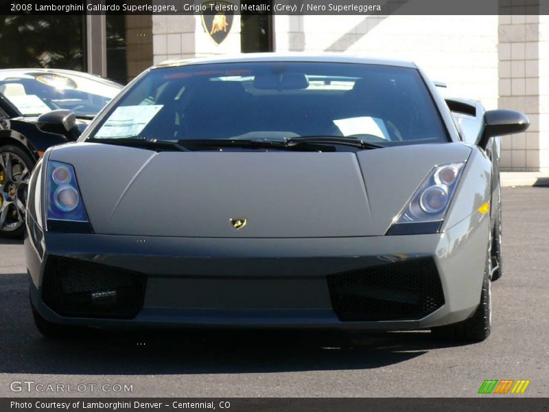 Grigio Telesto Metallic (Grey) / Nero Superleggera 2008 Lamborghini Gallardo Superleggera