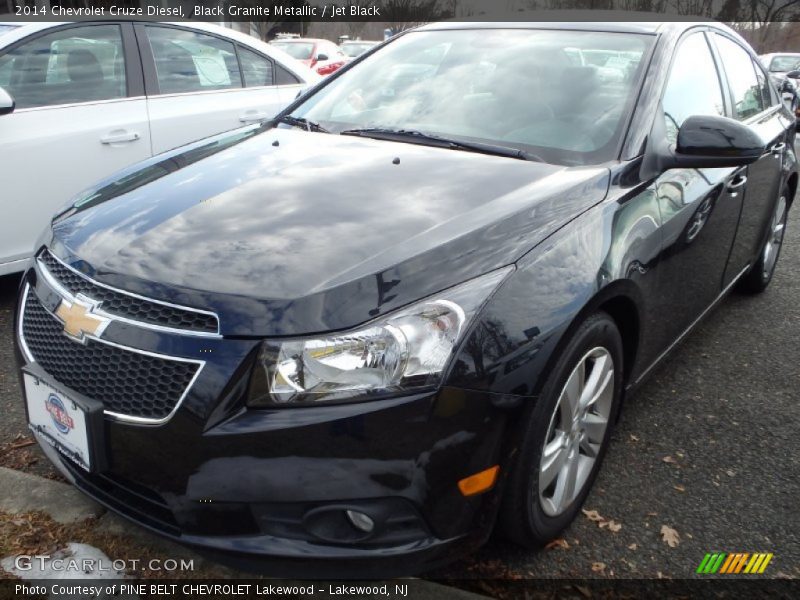 Black Granite Metallic / Jet Black 2014 Chevrolet Cruze Diesel