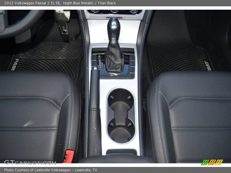 Night Blue Metallic / Titan Black 2013 Volkswagen Passat 2.5L SE