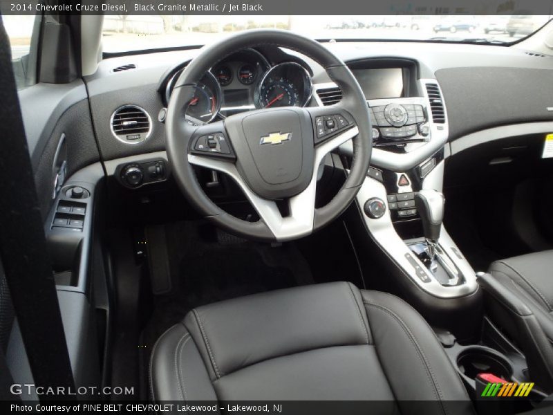 Black Granite Metallic / Jet Black 2014 Chevrolet Cruze Diesel