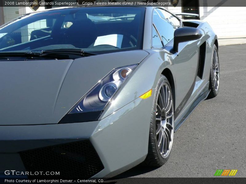 Grigio Telesto Metallic (Grey) / Nero Superleggera 2008 Lamborghini Gallardo Superleggera