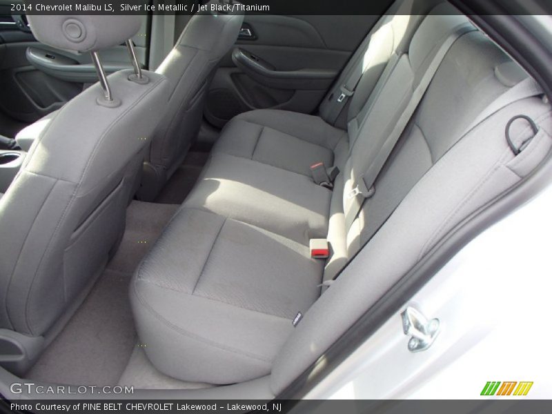 Silver Ice Metallic / Jet Black/Titanium 2014 Chevrolet Malibu LS