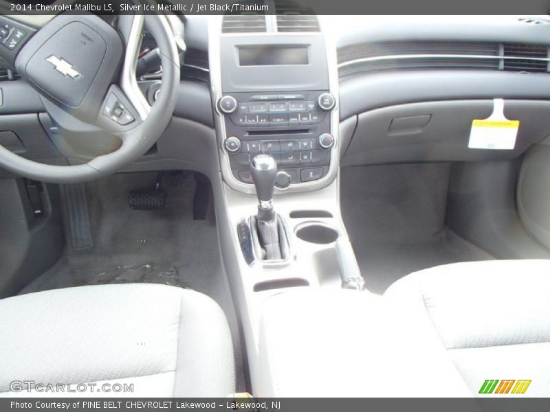 Silver Ice Metallic / Jet Black/Titanium 2014 Chevrolet Malibu LS