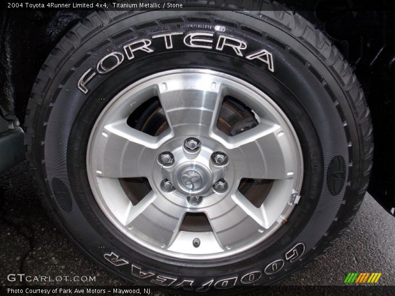 Titanium Metallic / Stone 2004 Toyota 4Runner Limited 4x4