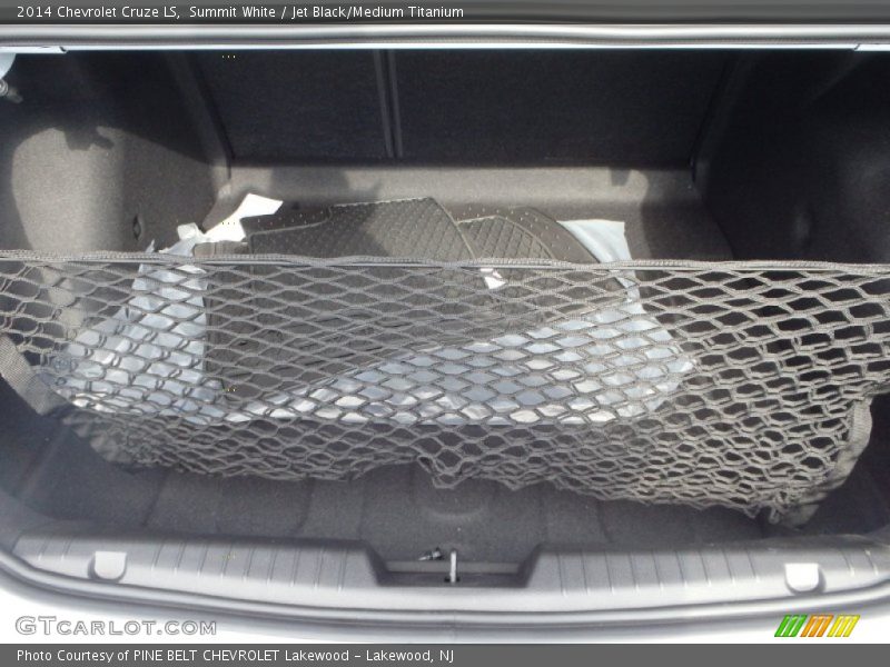 Summit White / Jet Black/Medium Titanium 2014 Chevrolet Cruze LS