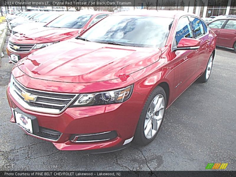 Crystal Red Tintcoat / Jet Black/Dark Titanium 2014 Chevrolet Impala LT