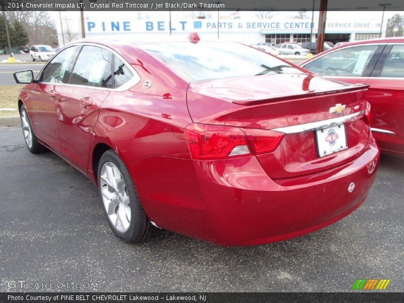Crystal Red Tintcoat / Jet Black/Dark Titanium 2014 Chevrolet Impala LT