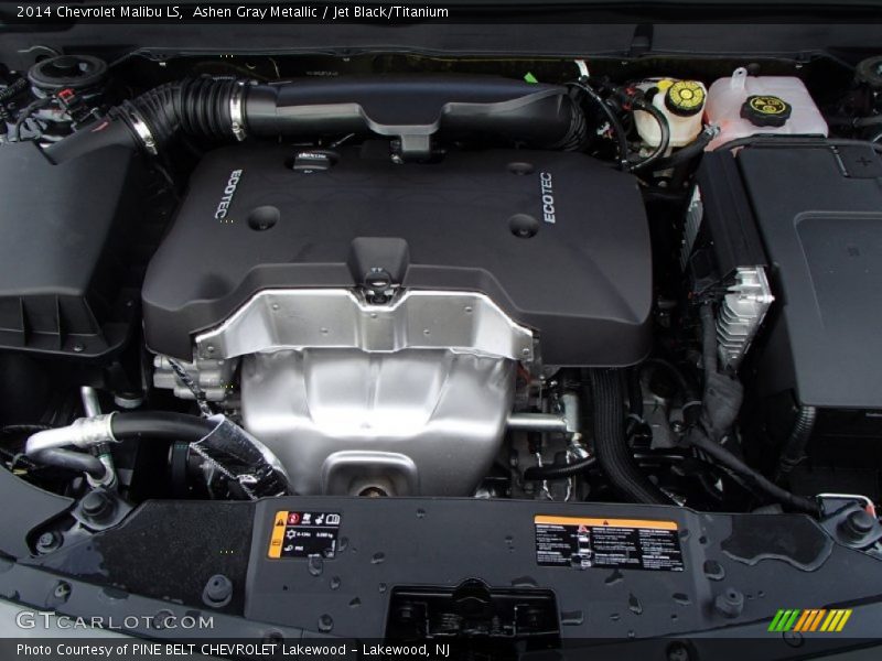 Ashen Gray Metallic / Jet Black/Titanium 2014 Chevrolet Malibu LS