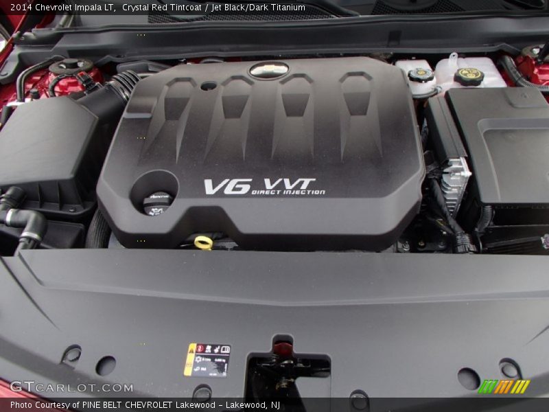 Crystal Red Tintcoat / Jet Black/Dark Titanium 2014 Chevrolet Impala LT