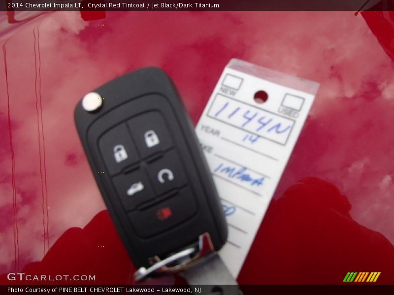 Crystal Red Tintcoat / Jet Black/Dark Titanium 2014 Chevrolet Impala LT