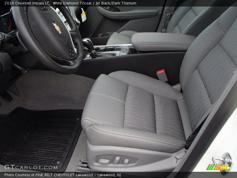 White Diamond Tricoat / Jet Black/Dark Titanium 2014 Chevrolet Impala LT