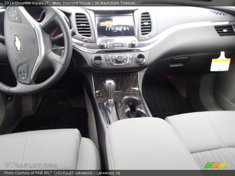 White Diamond Tricoat / Jet Black/Dark Titanium 2014 Chevrolet Impala LT