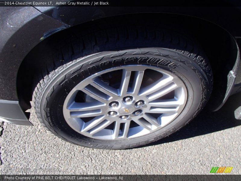 Ashen Gray Metallic / Jet Black 2014 Chevrolet Equinox LT