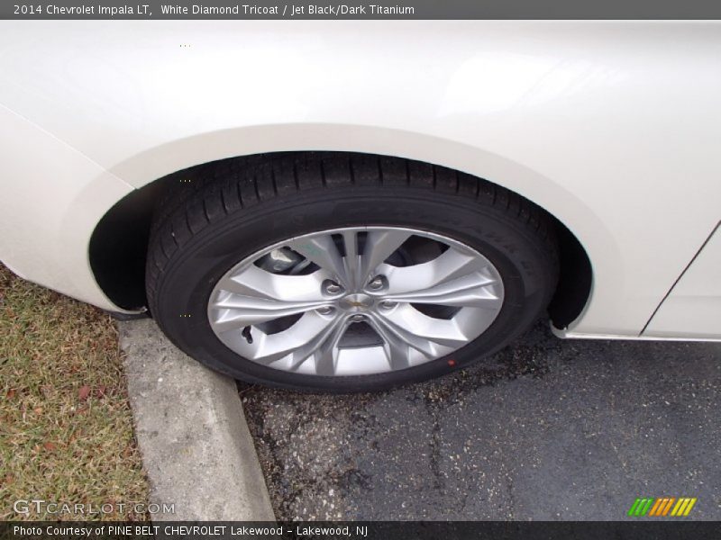 White Diamond Tricoat / Jet Black/Dark Titanium 2014 Chevrolet Impala LT