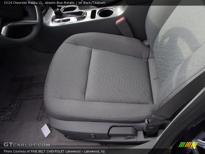 Atlantis Blue Metallic / Jet Black/Titanium 2014 Chevrolet Malibu LS