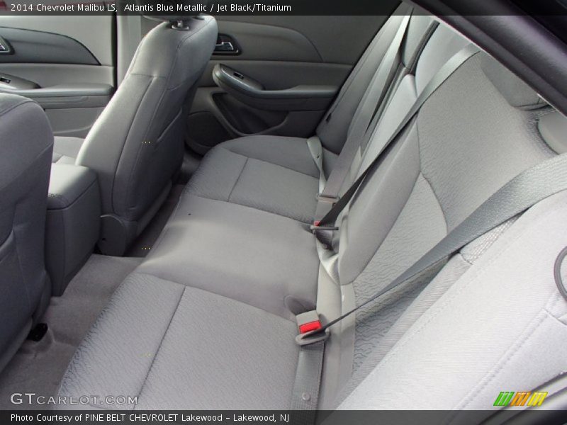 Atlantis Blue Metallic / Jet Black/Titanium 2014 Chevrolet Malibu LS