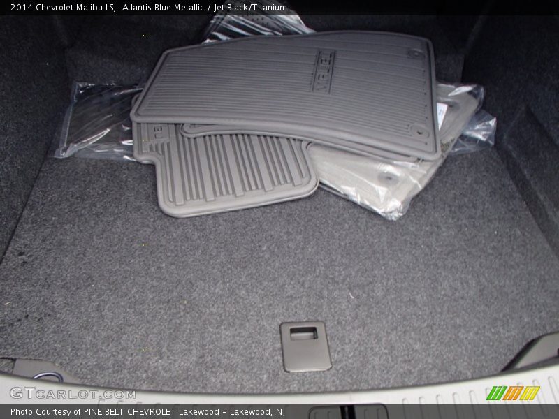 Atlantis Blue Metallic / Jet Black/Titanium 2014 Chevrolet Malibu LS