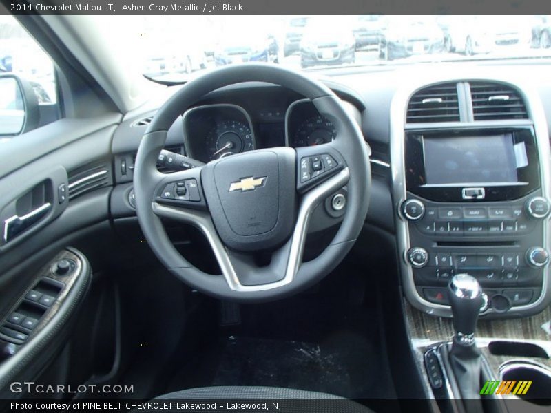 Ashen Gray Metallic / Jet Black 2014 Chevrolet Malibu LT